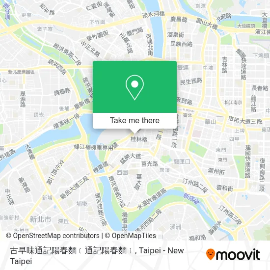 古早味通記陽春麵﹝通記陽春麵﹞ map