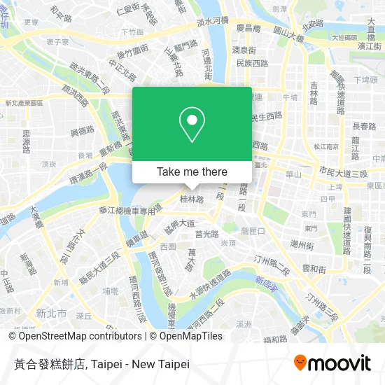 黃合發糕餅店 map