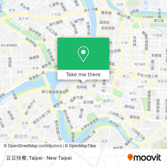 豆豆快餐 map