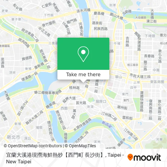 宜蘭大溪港現撈海鮮熱炒【西門町 長沙街】 map