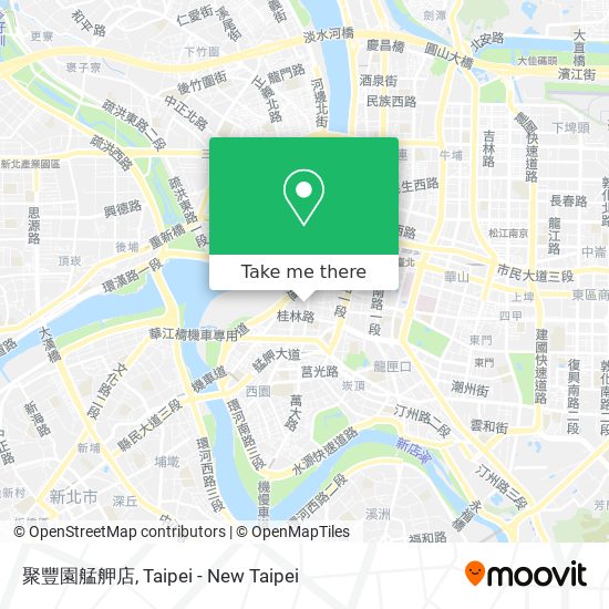 聚豐園艋舺店 map