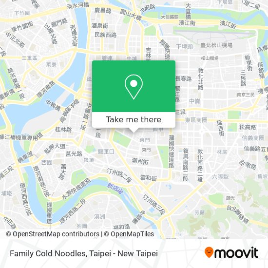 Family Cold Noodles map