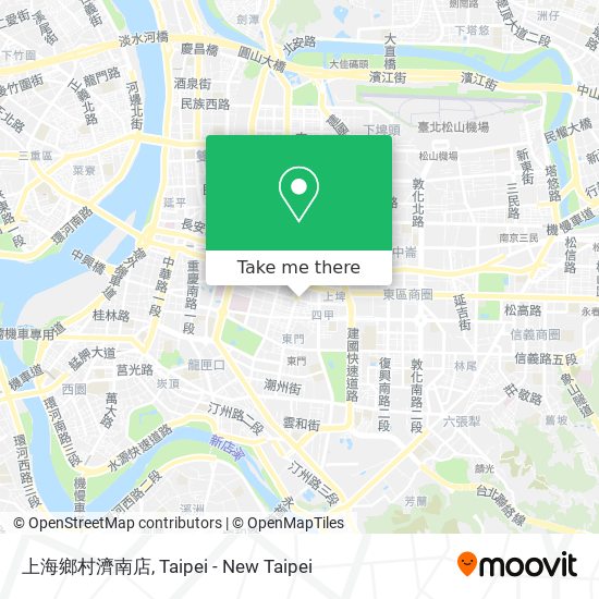 上海鄉村濟南店 map