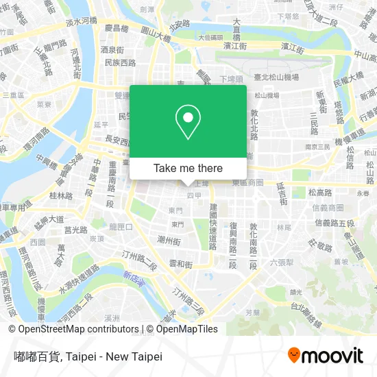 嘟嘟百貨地圖