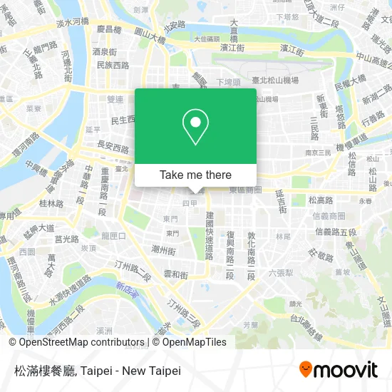 松滿樓餐廳地圖