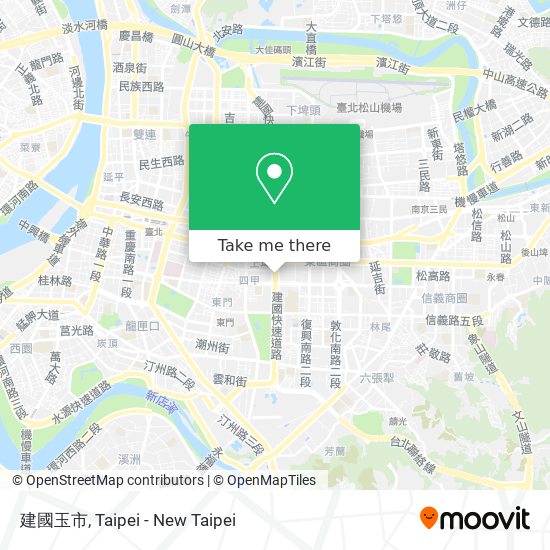 建國玉市 map