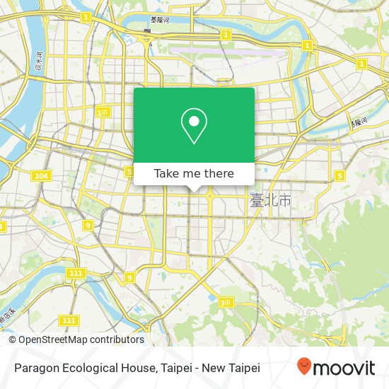 Paragon Ecological House, 臺北市大安區仁愛路四段27號 map