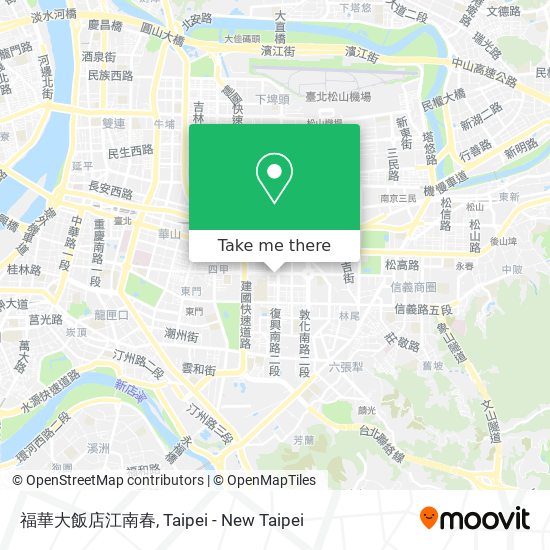 福華大飯店江南春 map