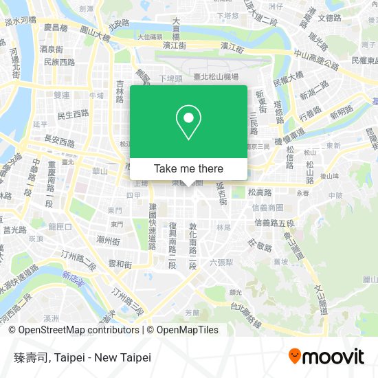 臻壽司地圖