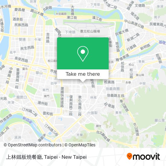 上林鐵板燒餐廳 map