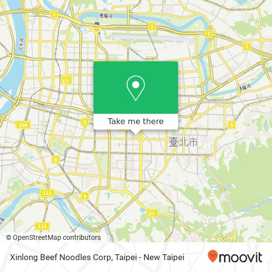 Xinlong Beef Noodles Corp, 臺北市大安區仁愛路四段71巷15號 map