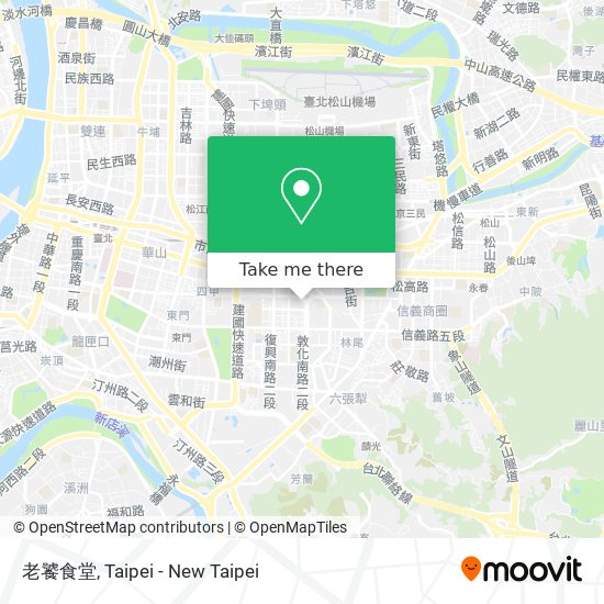老饕食堂 map