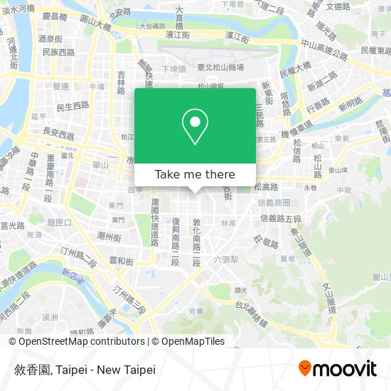 敘香園 map