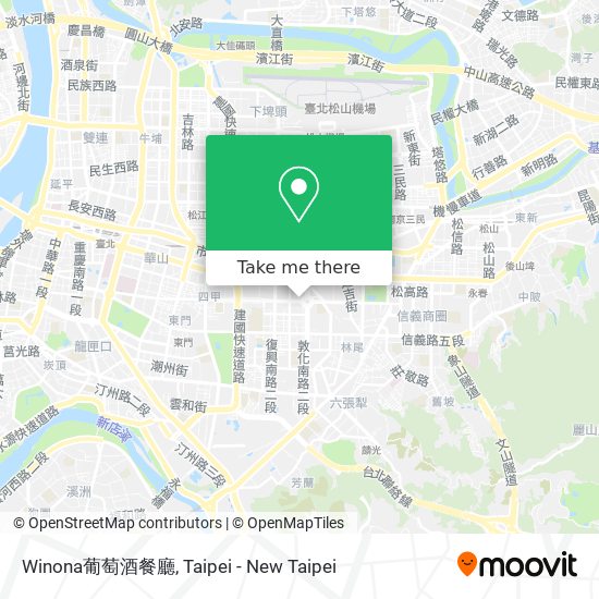 Winona葡萄酒餐廳 map