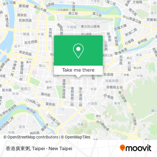 香港廣東粥 map