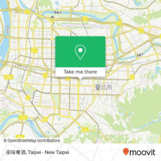 座味餐酒, 臺北市大安區敦化南路一段233巷11號地圖