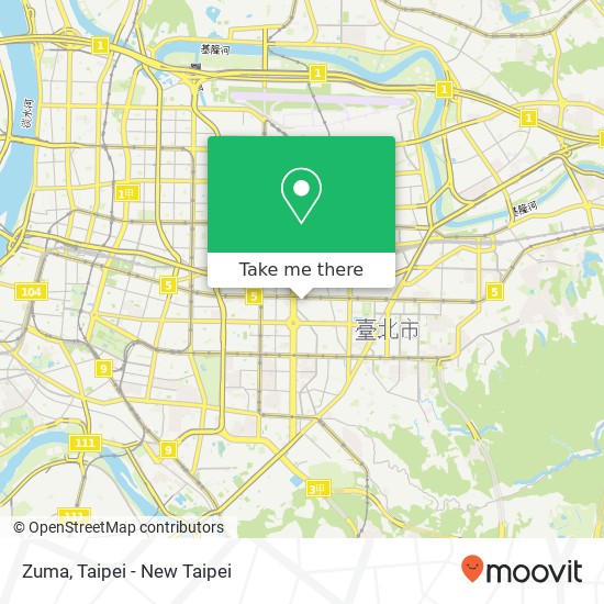 Zuma, 臺北市大安區忠孝東路四段170巷6弄14號 map