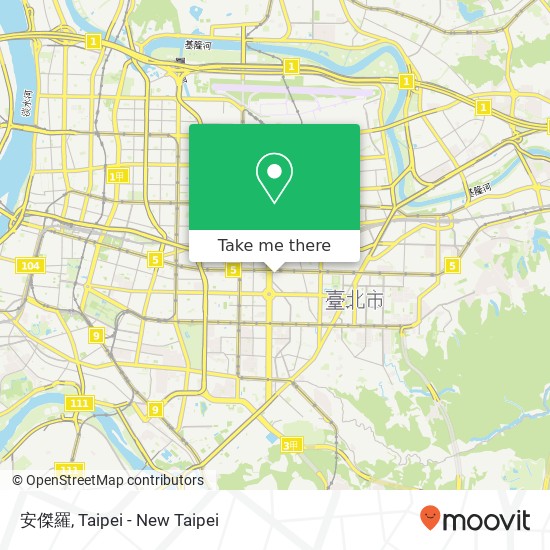 安傑羅, 臺北市大安區忠孝東路四段170巷6弄22號地圖