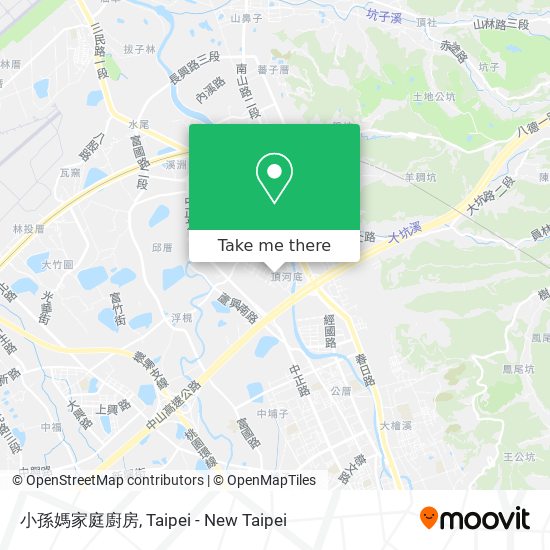 小孫媽家庭廚房 map
