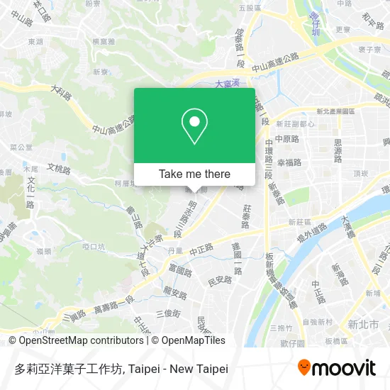 多莉亞洋菓子工作坊地圖