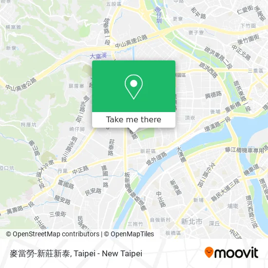 麥當勞-新莊新泰 map