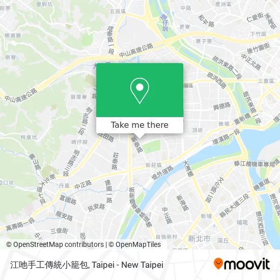 江吔手工傳統小籠包地圖