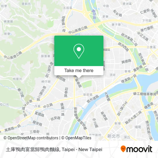 土庫鴨肉富當歸鴨肉麵線地圖