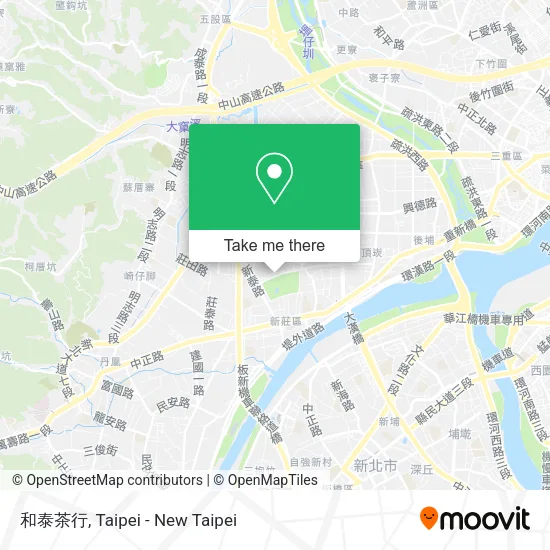 和泰茶行地圖