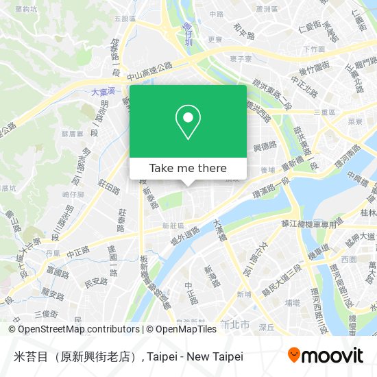 米苔目（原新興街老店） map