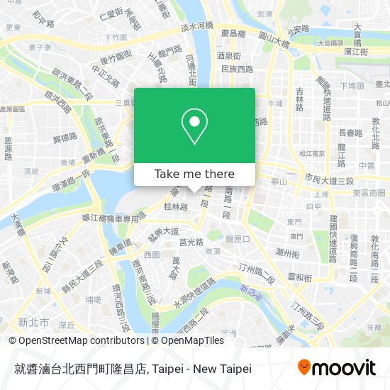 就醬滷台北西門町隆昌店 map