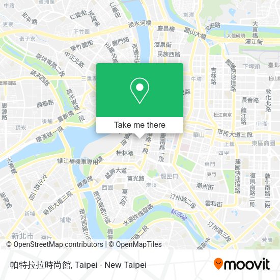 帕特拉拉時尚館地圖