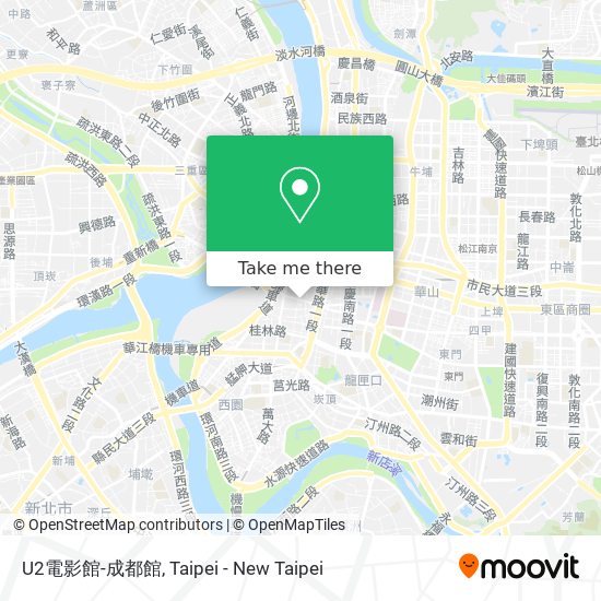 U2電影館-成都館 map