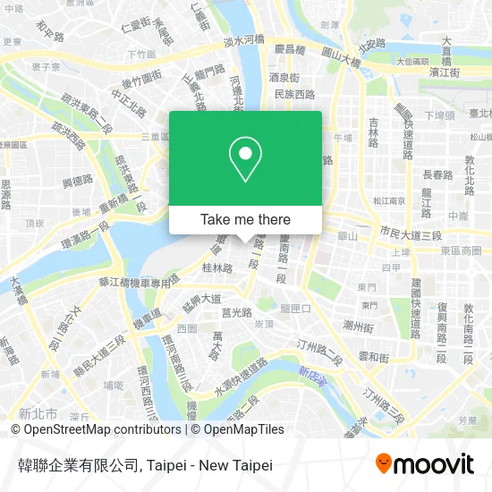 韓聯企業有限公司 map