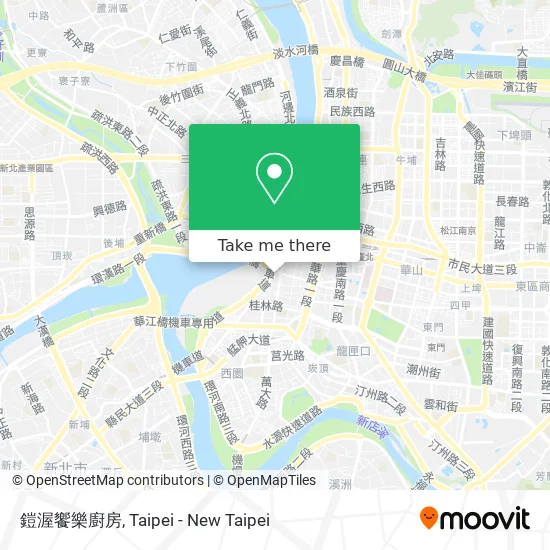 鎧渥饗樂廚房 map