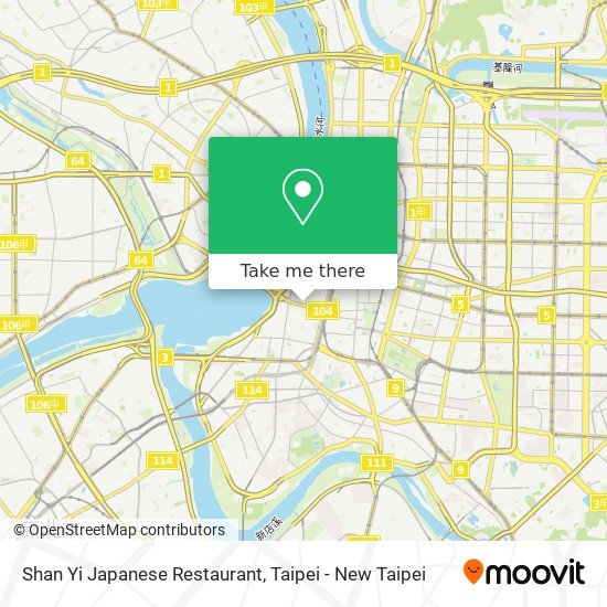 Shan Yi Japanese Restaurant map