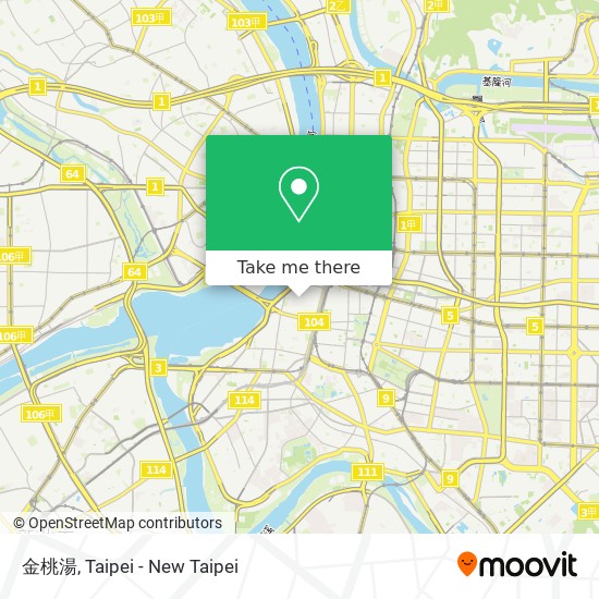 金桃湯 map
