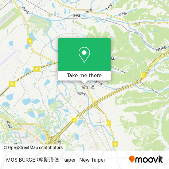 MOS BURGER摩斯漢堡地圖