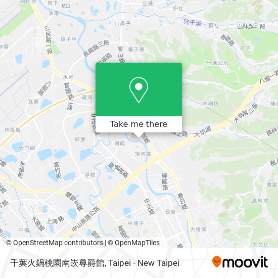 How To Get To 千葉火鍋桃園南崁尊爵館in Taoyuan By Bus Metro Or Train