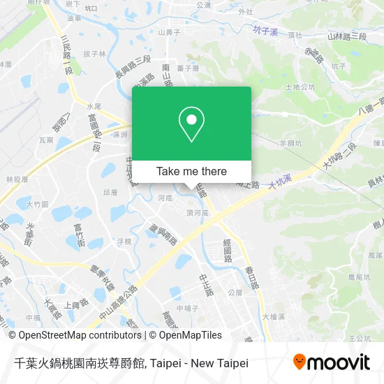 千葉火鍋桃園南崁尊爵館 map