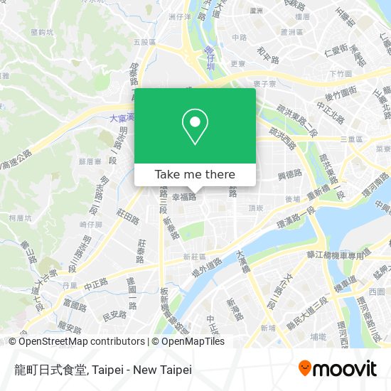 龍町日式食堂 map