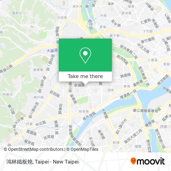 鴻林鐵板燒 map