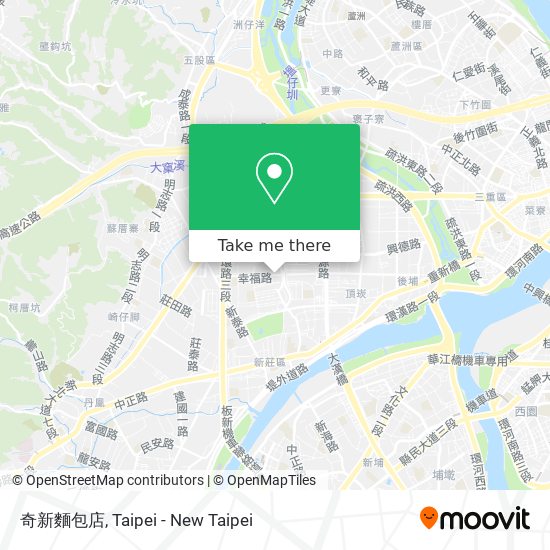 奇新麵包店 map