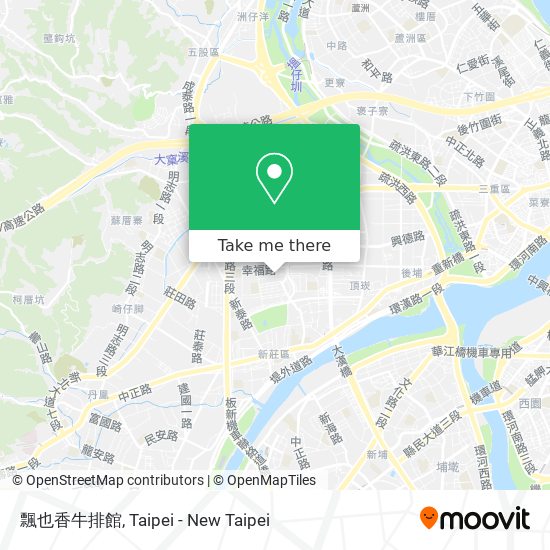 飄也香牛排館地圖