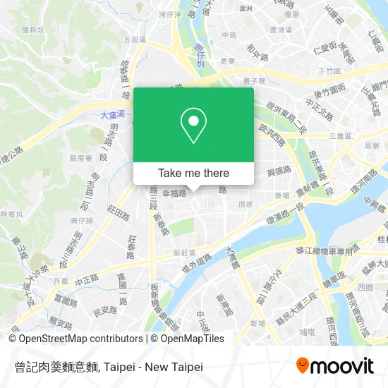 曾記肉羹麵意麵 map