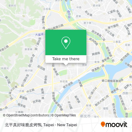 北平真好味脆皮烤鴨 map
