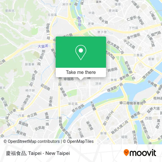 慶福食品地圖
