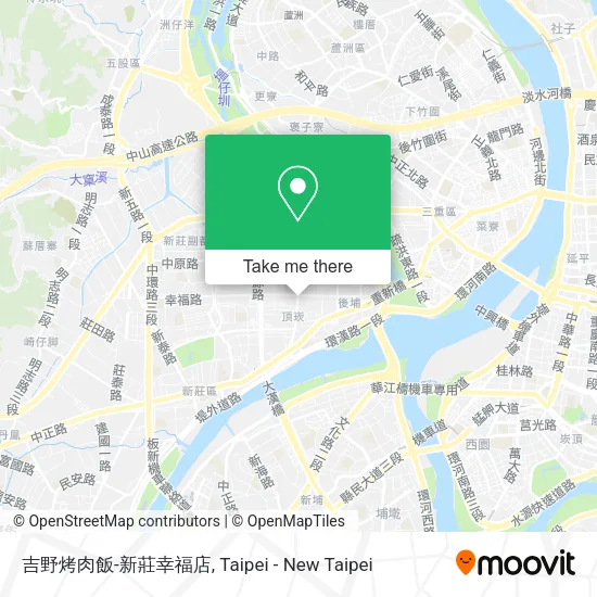 吉野烤肉飯-新莊幸福店 map