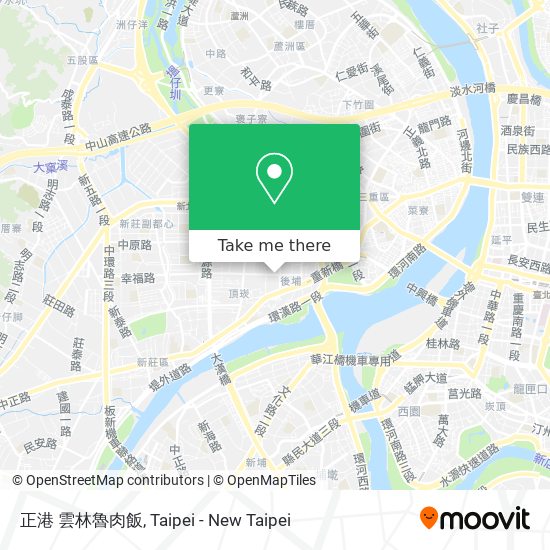 正港 雲林魯肉飯 map