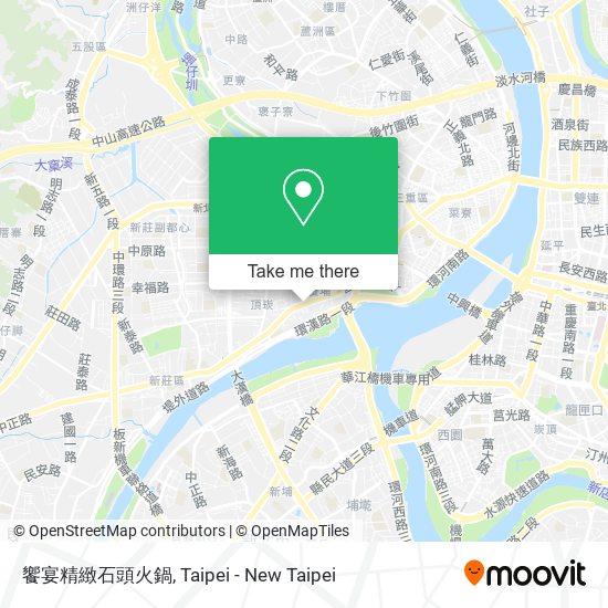 饗宴精緻石頭火鍋 map