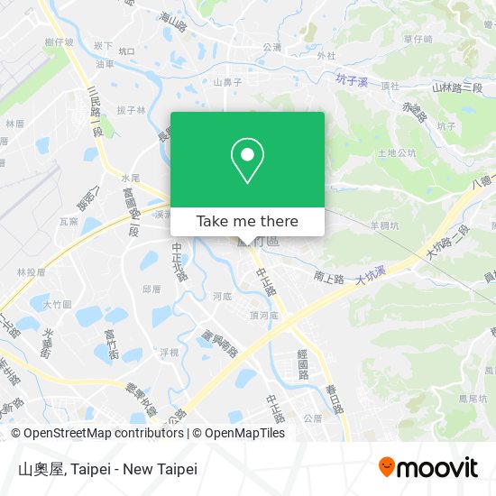 山奧屋地圖